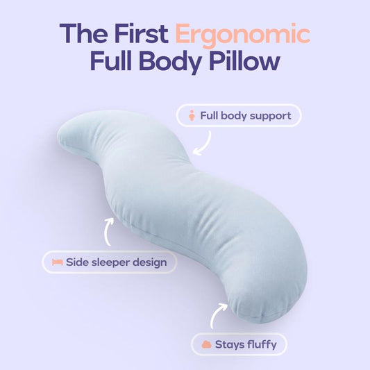 Full Body Ergonomic Support Pillow for Sleep & Pain Relief