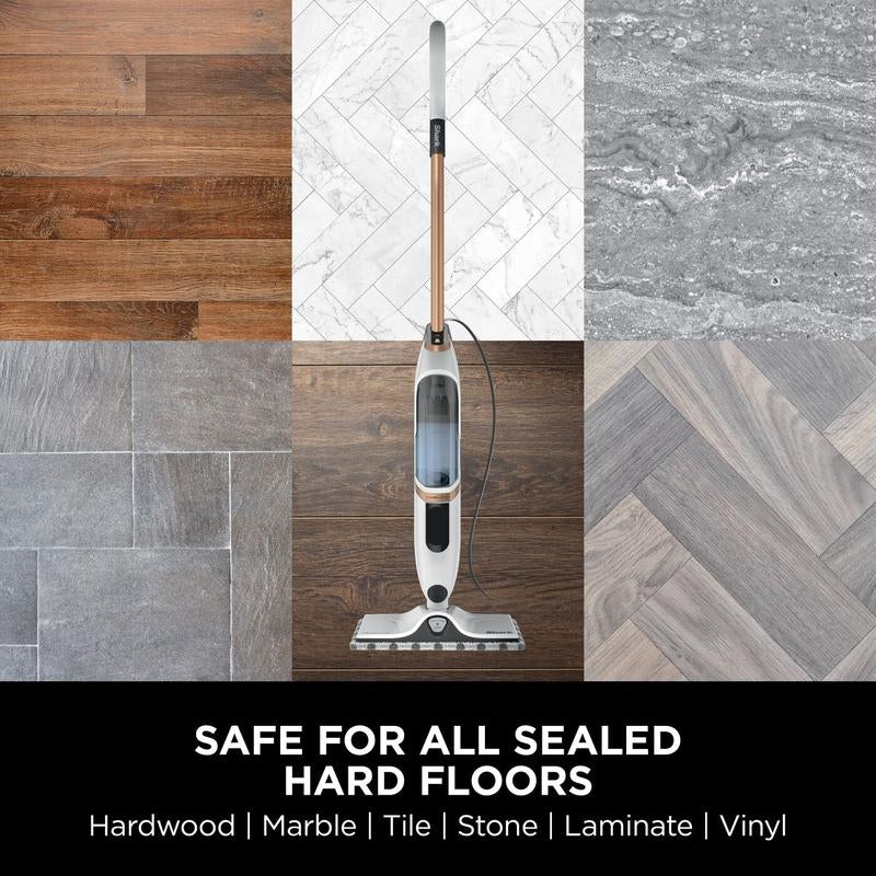Lightweight Steam Mop for Hard Floors with Steam Blaster