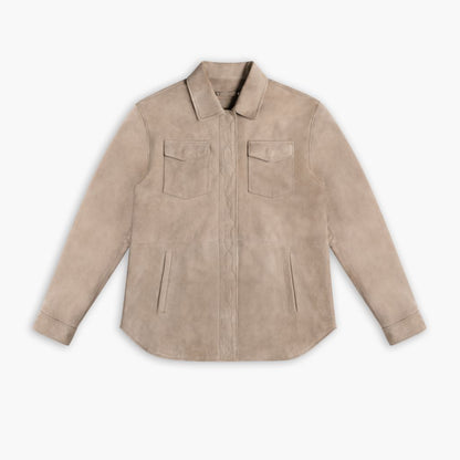 Dakota Shirt Jacket | Taupe