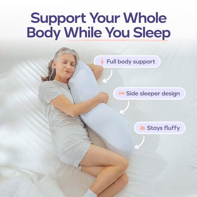 Full Body Ergonomic Support Pillow for Sleep & Pain Relief