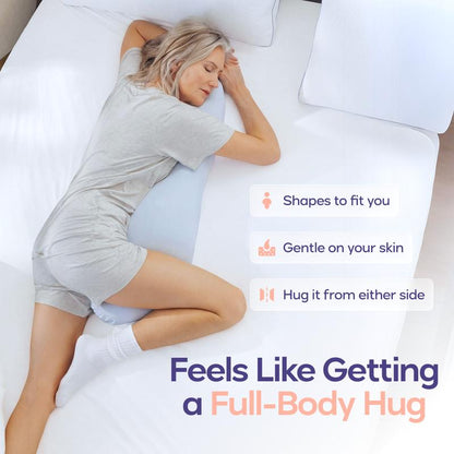 Full Body Ergonomic Support Pillow for Sleep & Pain Relief