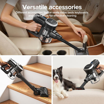 High-performance cordless vacuum cleaner