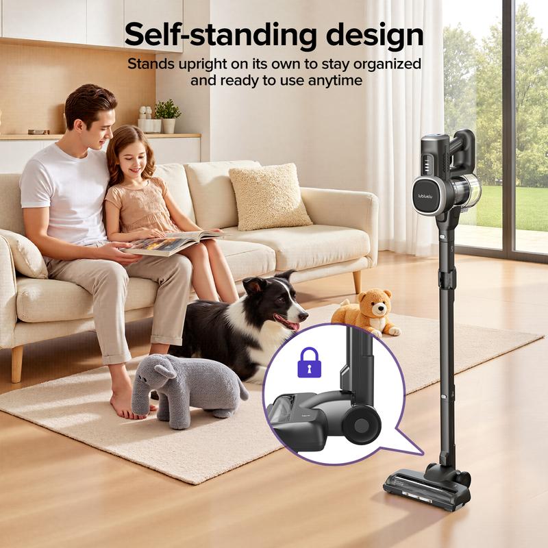 High-performance cordless vacuum cleaner
